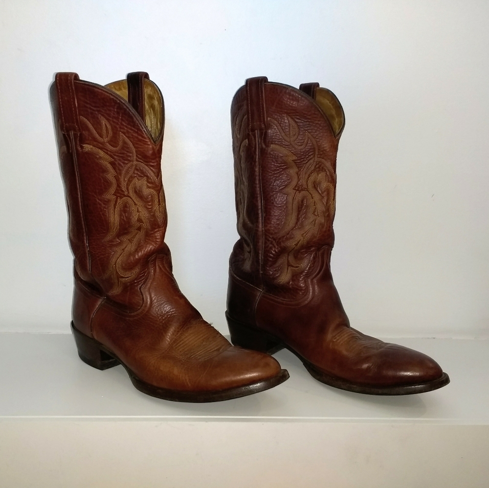 Men's Dan Post Leather Western Cowboy Boots